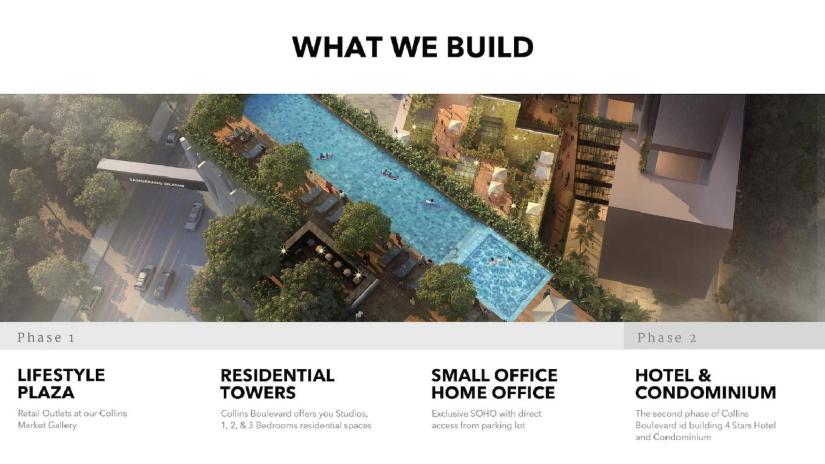 Fasilitas apartemen collins